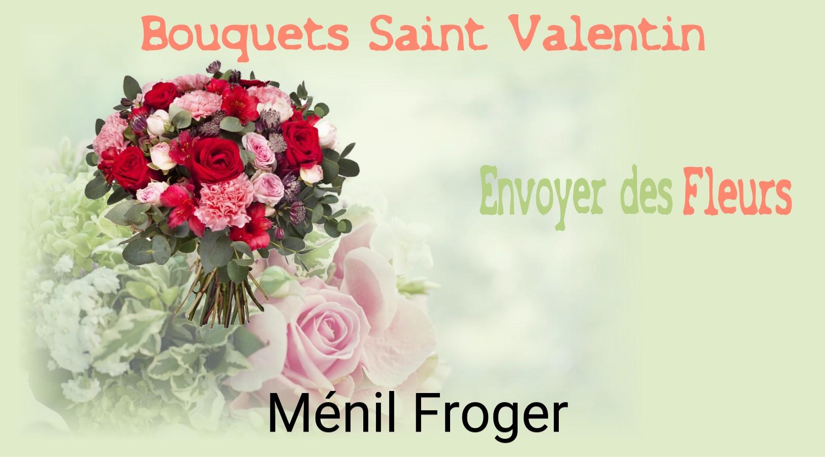 Roses de Saint-Valentin livrées à Ménil-Froger